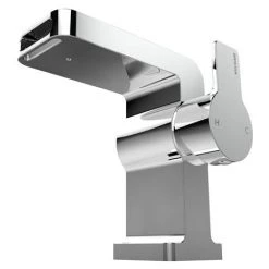Bristan Exodus Mono Basin Mixer with Clicker Waste -Contemporary Taps Sales Store EXD BAS C D3 460