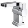 Bristan Exodus Mono Basin Mixer with Clicker Waste -Contemporary Taps Sales Store EXD BAS C PN