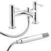 Nuie Series 2 Bath Shower Mixer with Shower Kit - FJ314 2 Nuie Series 2 Bath Shower Mixer with Shower Kit - FJ314 -Contemporary Taps Sales Store FJ314 np