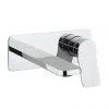Crosswater Glide II Chrome Wall Mounted 2 Hole Set Basin Mixer - GD121WNC -Contemporary Taps Sales Store GD121WNC P