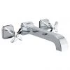 Bristan Glorious Wall Mounted Basin Mixer -Contemporary Taps Sales Store GLR WMBAS C PN