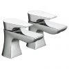 Bristan - Hourglass Contemporary Basin Taps - Chrome - HOU-1/2-C 1 Bristan - Hourglass Contemporary Basin Taps - Chrome - HOU-1/2-C -Contemporary Taps Sales Store HOU 12 C PN