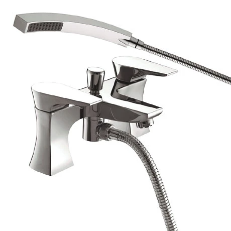 Bristan - Hourglass Contemporary Bath Shower Mixer - Chrome - HOU-BSM-C 3 Bristan - Hourglass Contemporary Bath Shower Mixer - Chrome - HOU-BSM-C