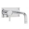 Hudson Reed Tec Single Lever Wall Mounted Bath/Basin Filler - Chrome - PN328 -Contemporary Taps Sales Store Hudson Reed Tec Single Lever Wall Mounted Bath Basin Filler Chrome PN328 n p