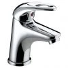 Bristan Java Contemporary Small Basin Mixer with Clicker Waste - Chrome - J-SMBAS-C -Contemporary Taps Sales Store J SMBAS C P
