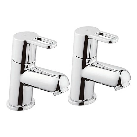 Bristan Jive Basin Pillar Taps Chrome - JI-1/2-C 3 Bristan Jive Basin Pillar Taps Chrome - JI-1/2-C