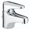 Bristan - Jute Basin Mixer With Pop Up Waste - Chrome - JU-BAS-C -Contemporary Taps Sales Store JU BAS C PN
