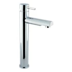 Crosswater Kai Lever Tall Monobloc Basin Mixer Tap - KL112DNC