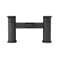 Mileto Matt Black Bath Filler Tap 9 Mileto Matt Black Bath Filler Tap -Contemporary Taps Sales Store M03BLK d2 460