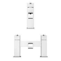 Milan Modern Mono Basin Mixer and Bath Filler - Chrome 12 Milan Modern Mono Basin Mixer and Bath Filler - Chrome -Contemporary Taps Sales Store MIL001 MIL008 d4n 460