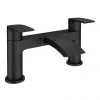 Nexus Matt Black Modern Bath Filler -Contemporary Taps Sales Store NEX03K p