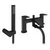Nexus Matt Black Modern Bath Shower Mixer inc. Shower Kit 1 Nexus Matt Black Modern Bath Shower Mixer inc. Shower Kit -Contemporary Taps Sales Store NEX04K p