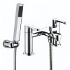 Bristan - Nero Bath Shower Mixer - Chrome - NR-BSM-C -Contemporary Taps Sales Store NR BSM C P