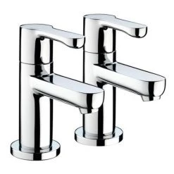 Bristan - Nero Basin Taps - Chrome - NR-1/2-C