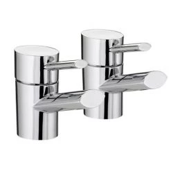 Bristan - Oval Bath Taps - Chrome - OL-3/4-C