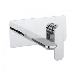 Crosswater - Pier Wall Mounted 2 Hole Set Basin Mixer - PI121WNC