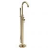 Hudson Reed Tec Single Lever Mono Free-standing Bath Shower Mixer - Brushed Brass - PN821 -Contemporary Taps Sales Store PN821 m