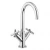 Crosswater MPRO Crosshead Chrome Mono Basin Mixer - PRC110DNC -Contemporary Taps Sales Store PRC110DNC P