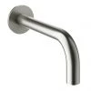 Crosswater MPRO Brushed Stainless Steel Effect Bath Spout - PRO0370WV 2 Crosswater MPRO Brushed Stainless Steel Effect Bath Spout - PRO0370WV -Contemporary Taps Sales Store PRO0370WV P