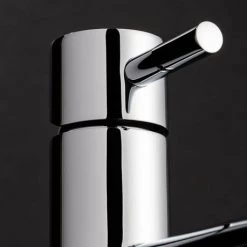 Crosswater MPRO Monobloc Basin Mixer - Chrome - PRO110DNC -Contemporary Taps Sales Store PRO110DNC D2 460