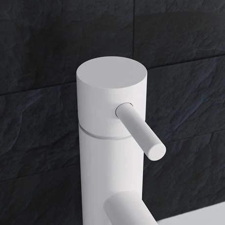 Crosswater MPRO Monobloc Basin Mixer - Matt White - PRO110DNW+ 5 Crosswater MPRO Monobloc Basin Mixer - Matt White - PRO110DNW+ - Image 3
