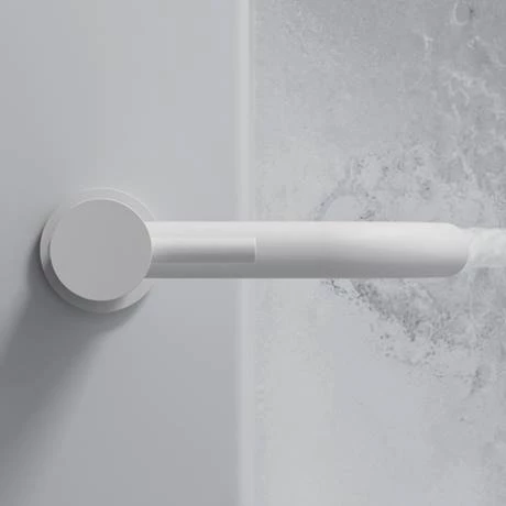 Crosswater MPRO Monobloc Basin Mixer - Matt White - PRO110DNW+ 6 Crosswater MPRO Monobloc Basin Mixer - Matt White - PRO110DNW+ - Image 4