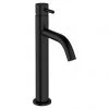 Crosswater MPRO Tall Monobloc Basin Mixer - Matt Black - PRO112DNM -Contemporary Taps Sales Store PRO112DNM P