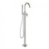 Crosswater MPRO Floor Mounted Freestanding Bath Shower Mixer - Brushed Stainless Steel - PRO416FV -Contemporary Taps Sales Store PRO416FV P