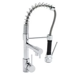 Monda Kitchen Tap with Riser and Pan Filler