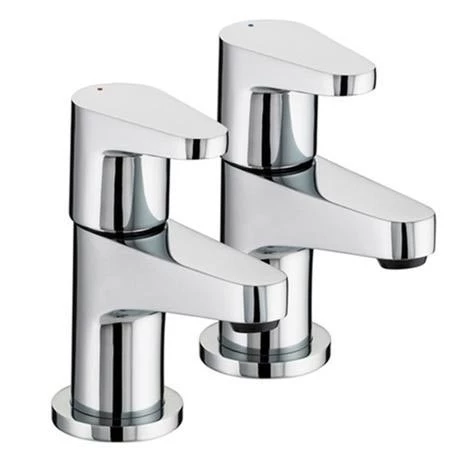 Bristan Quest Contemporary Basin Taps - Chrome - QST-1/2-C 3 Bristan Quest Contemporary Basin Taps - Chrome - QST-1/2-C