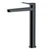 RAK - Petit Round Tall Basin Mixer Tap Matt Black - RAKPER3003B -Contemporary Taps Sales Store RAKPER3003B m