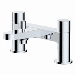 RAK - Petit Round Deck Bath Shower Mixer Chrome - RAKPER3005C