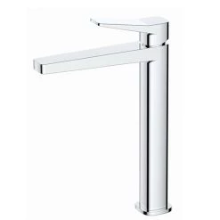 RAK Petit Square Tall Basin Mixer Tap Chrome - RAKPES3003C