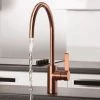 JTP Vos Rose Gold Single Lever Kitchen Sink Mixer 1 JTP Vos Rose Gold Single Lever Kitchen Sink Mixer -Contemporary Taps Sales Store RG181 P