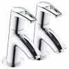 Bristan - Smile Contemporary Basin Taps - Chrome - SM-1/2-C 1 Bristan - Smile Contemporary Basin Taps - Chrome - SM-1/2-C -Contemporary Taps Sales Store SM 12 C P