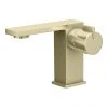 Toreno Casa Mono Basin Mixer Tap Brushed Brass -Contemporary Taps Sales Store TA32BBR prod