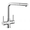Rangemaster Aquadisc 5 Kitchen Mixer Tap with Pull Out Rinser -Contemporary Taps Sales Store TAD5POCM P