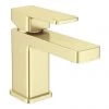 Toreno Modern Brushed Brass Basin Mono Mixer Tap 2 Toreno Modern Brushed Brass Basin Mono Mixer Tap -Contemporary Taps Sales Store TBBTAP np