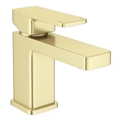 Toreno Modern Brushed Brass Basin Mono Mixer Tap