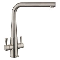Rangemaster Conical Kitchen Mixer Tap - Brushed Finish