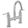 Hudson Reed - Tec Lever Bath Filler with swivel spout - TEL353 -Contemporary Taps Sales Store TEL353 P