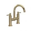 Hudson Reed Tec Lever Bath Filler with Swivel Spout - Brushed Brass - TEL853 -Contemporary Taps Sales Store TEL853 m