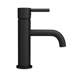 Toreno Matt Black Round Basin Mono Mixer Tap 12 Toreno Matt Black Round Basin Mono Mixer Tap -Contemporary Taps Sales Store TMBBT d4 460