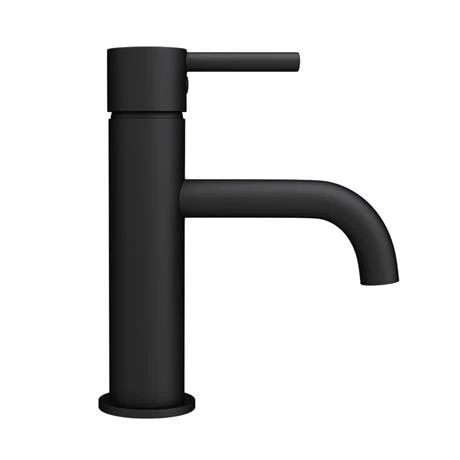 Toreno Matt Black Round Basin Mono Mixer Tap 7 Toreno Matt Black Round Basin Mono Mixer Tap - Image 5