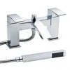 Nuie Vibe Sinclair Bath Shower Mixer with Shower Kit + Wall Bracket - TSI304 2 Nuie Vibe Sinclair Bath Shower Mixer with Shower Kit + Wall Bracket - TSI304 -Contemporary Taps Sales Store Ultra Vibe Sinclair Bath Shower Mixer with Shower Kit Wall Bracket TSI304 p