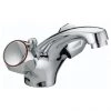 Bristan - Club Mono Basin Mixer w/ Pop Up Waste - Chrome w/ Metal Heads - VAC-BAS-C-MT 1 Bristan - Club Mono Basin Mixer w/ Pop Up Waste - Chrome w/ Metal Heads - VAC-BAS-C-MT -Contemporary Taps Sales Store VAC BAS C MT PN