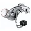Bristan - Club Mono Basin Mixer (no waste) - Chrome with Metal Heads - VAC-BASNW-C-MT -Contemporary Taps Sales Store VAC BASNW C MT PN