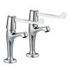 Bristan - Value Lever High Neck Pillar Taps with 6" Levers - VAL-HNK-C-6-CD -Contemporary Taps Sales Store VAL HNK C 6 CD PN