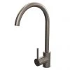 Venice Modern Kitchen Mixer Tap with Swivel Spout - Gunmetal Grey