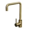 Venice Modern Rustic Brushed Brass Kitchen Mixer Tap with Swivel Spout -Contemporary Taps Sales Store VENKT43 p